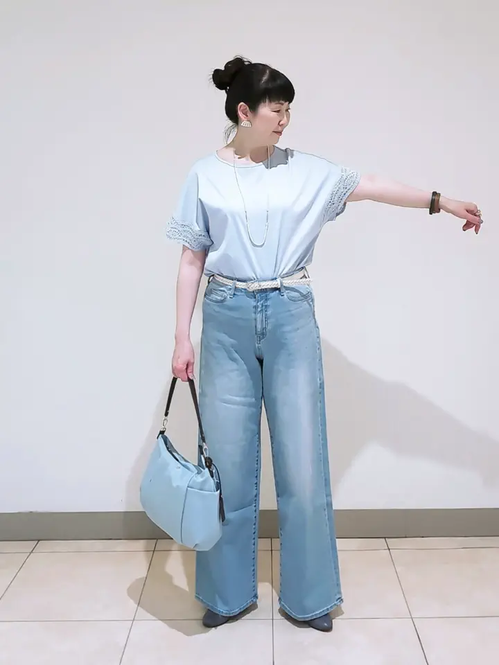 J.PRESS LADIES L スタッフ コーディネート画像