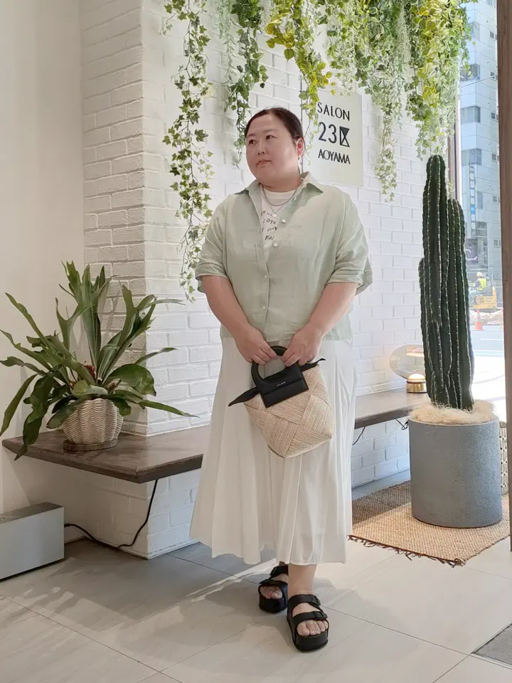 23区 L ミヤシタ コーディネート画像