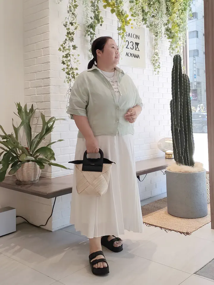 23区 L ミヤシタ コーディネート画像