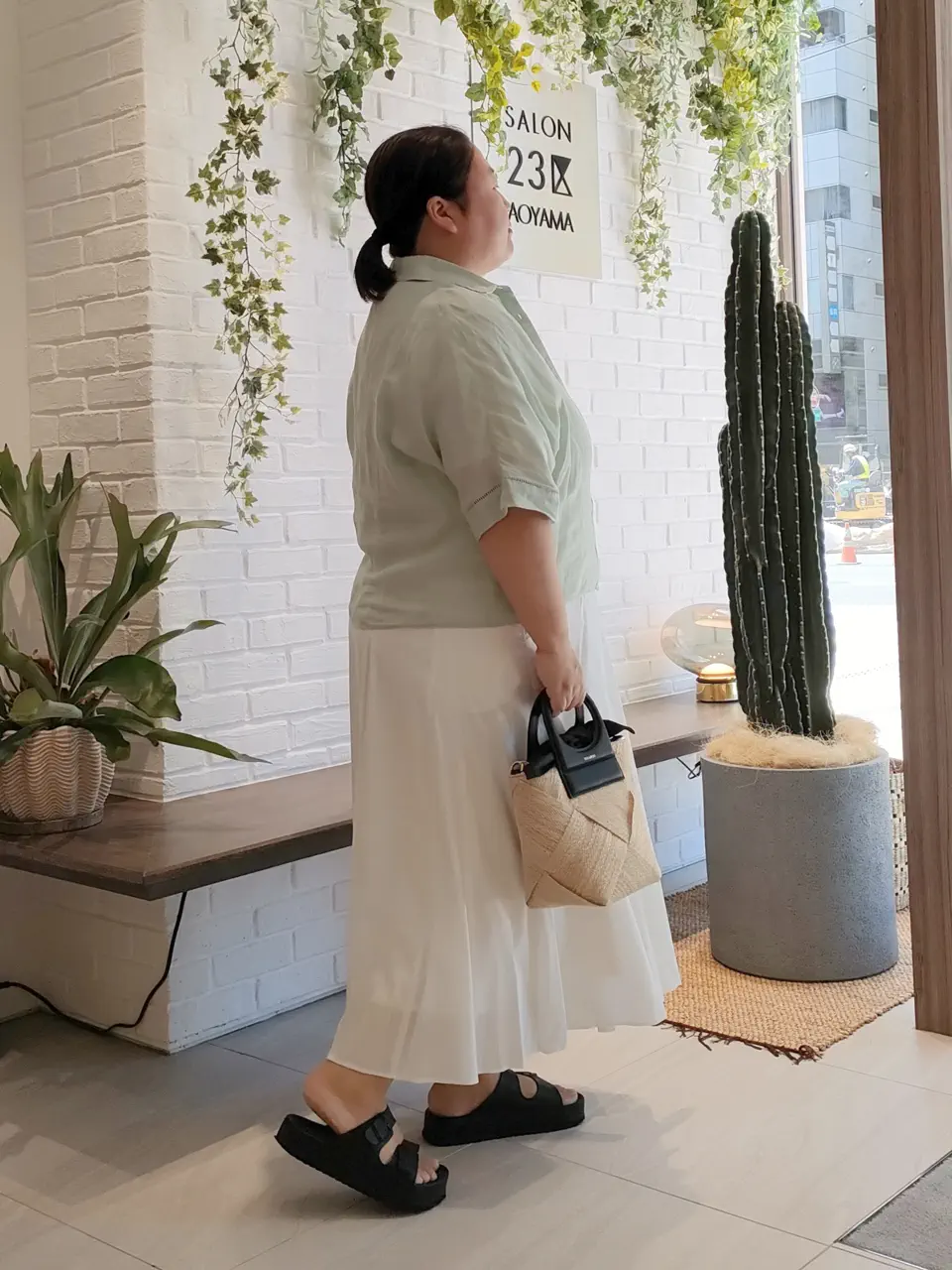 23区 L ミヤシタ コーディネート画像