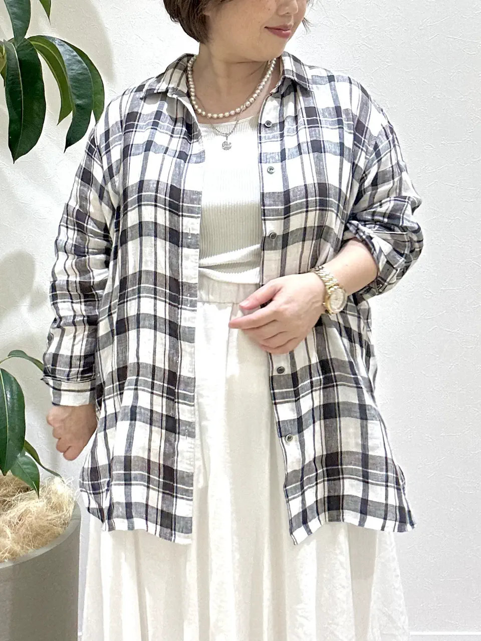 23区 L うめ子 コーディネート画像