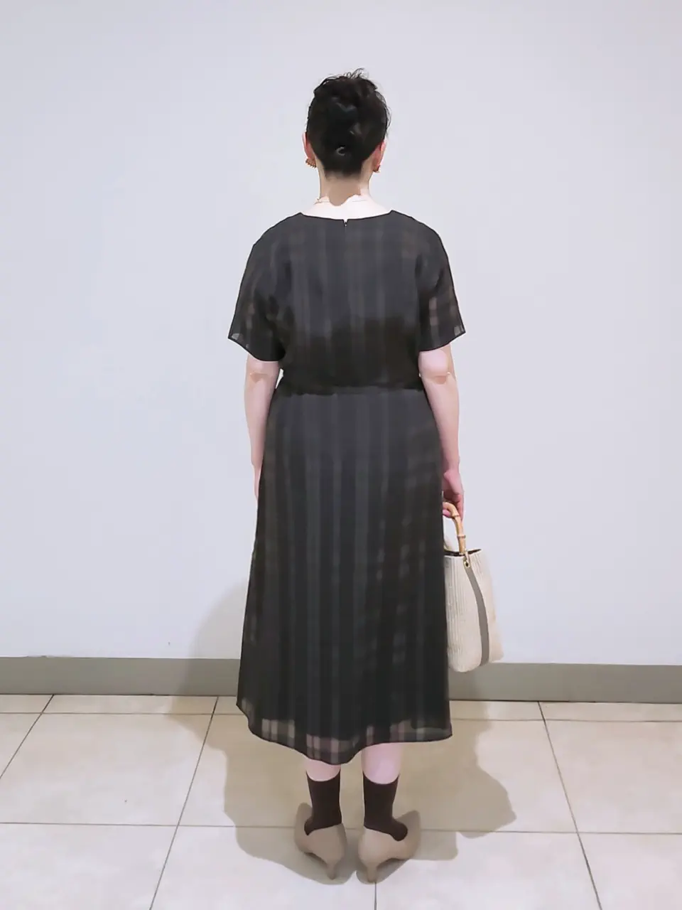 J.PRESS LADIES L スタッフ コーディネート画像