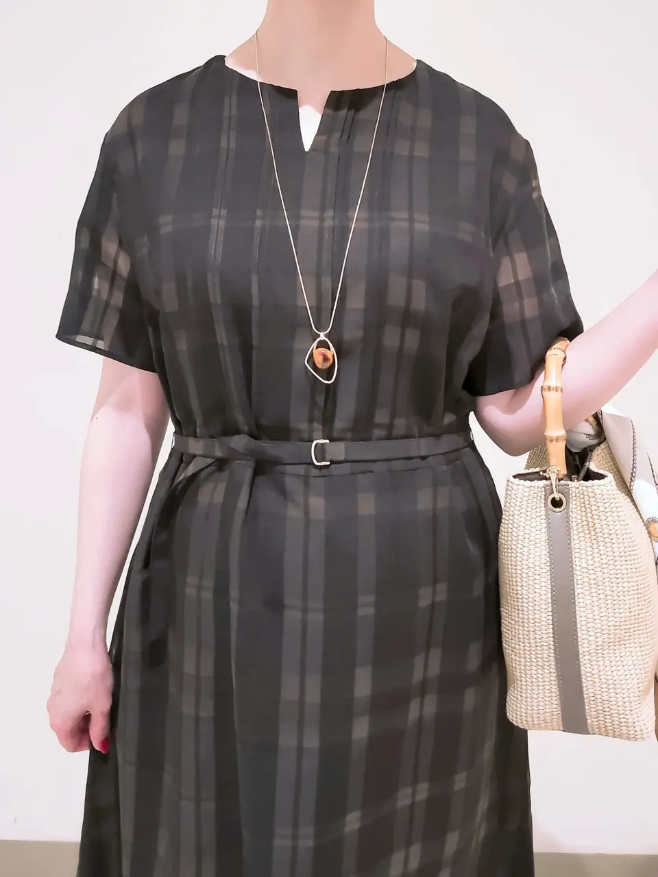 J.PRESS LADIES L スタッフ コーディネート画像