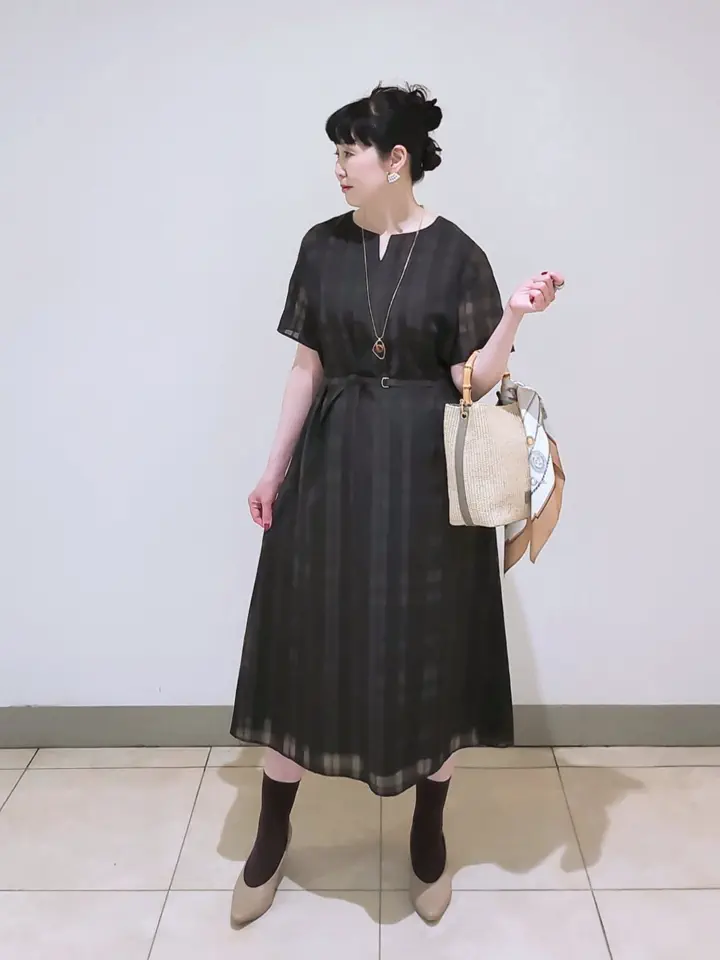 J.PRESS LADIES L スタッフ コーディネート画像