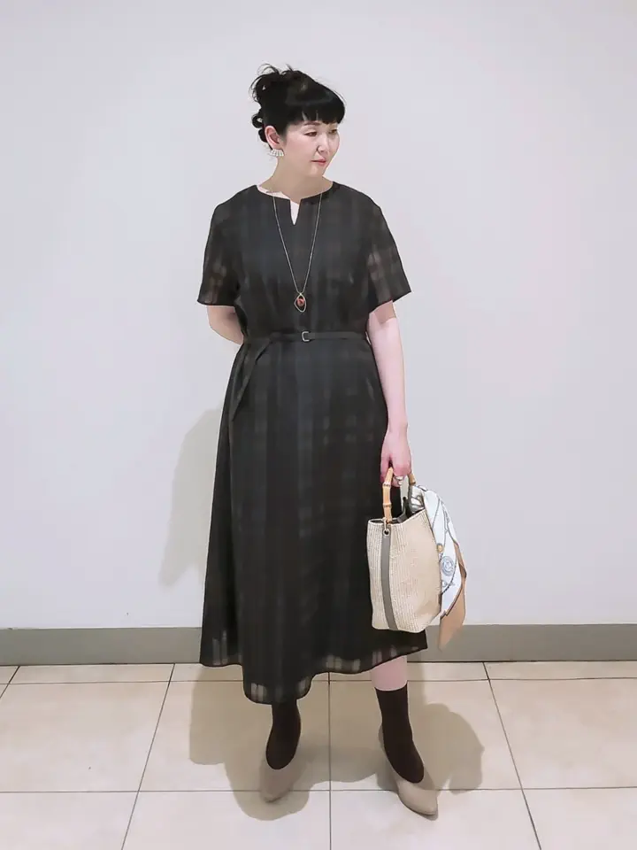 J.PRESS LADIES L スタッフ コーディネート画像
