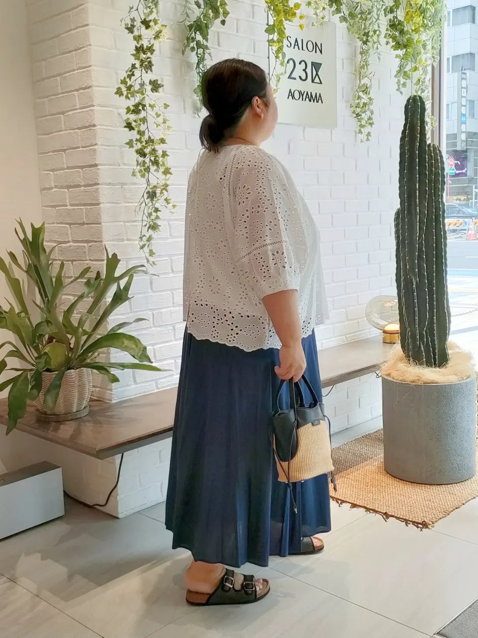 23区 L ミヤシタ コーディネート画像