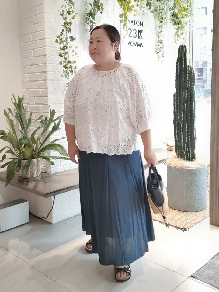 23区 L ミヤシタ コーディネート画像