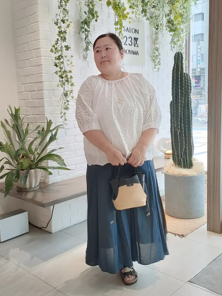 23区 L ミヤシタ コーディネート画像