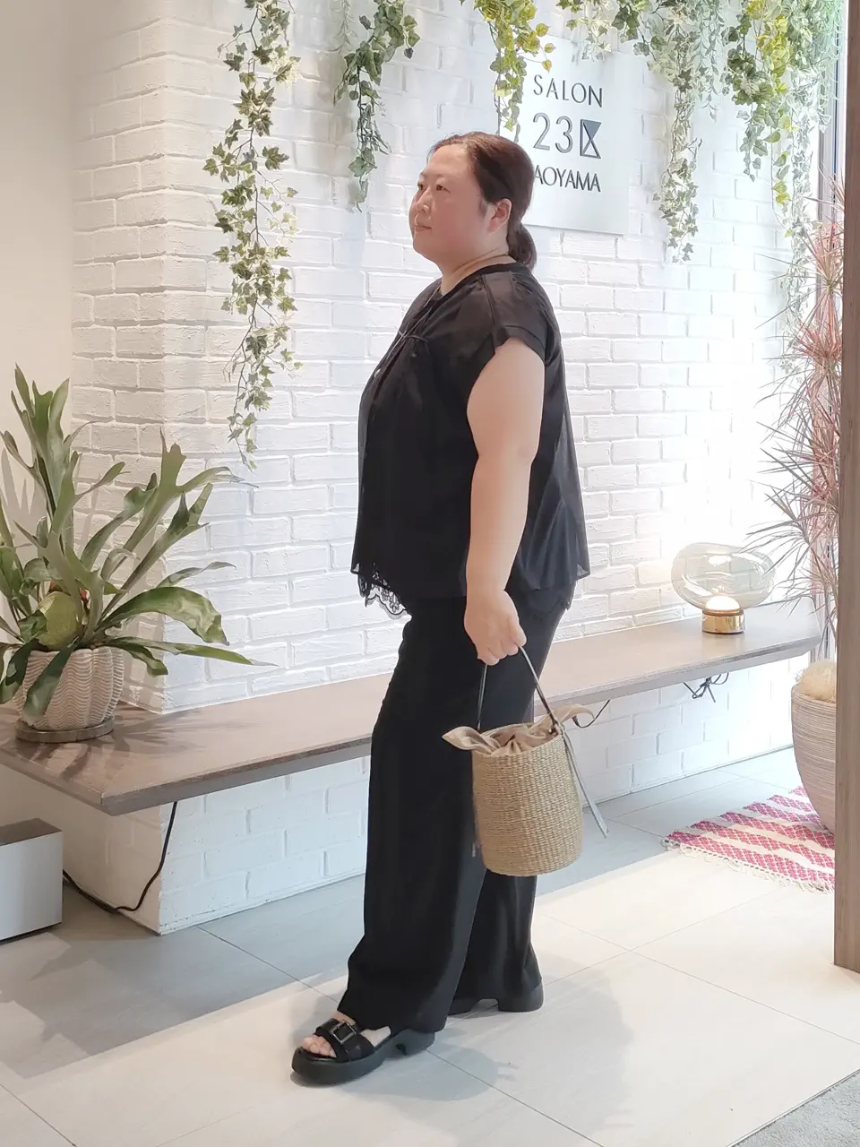 23区 L ミヤシタ コーディネート画像