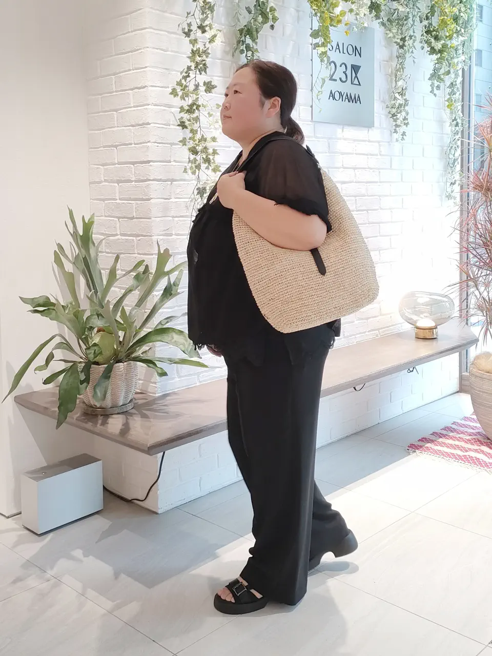 23区 L ミヤシタ コーディネート画像