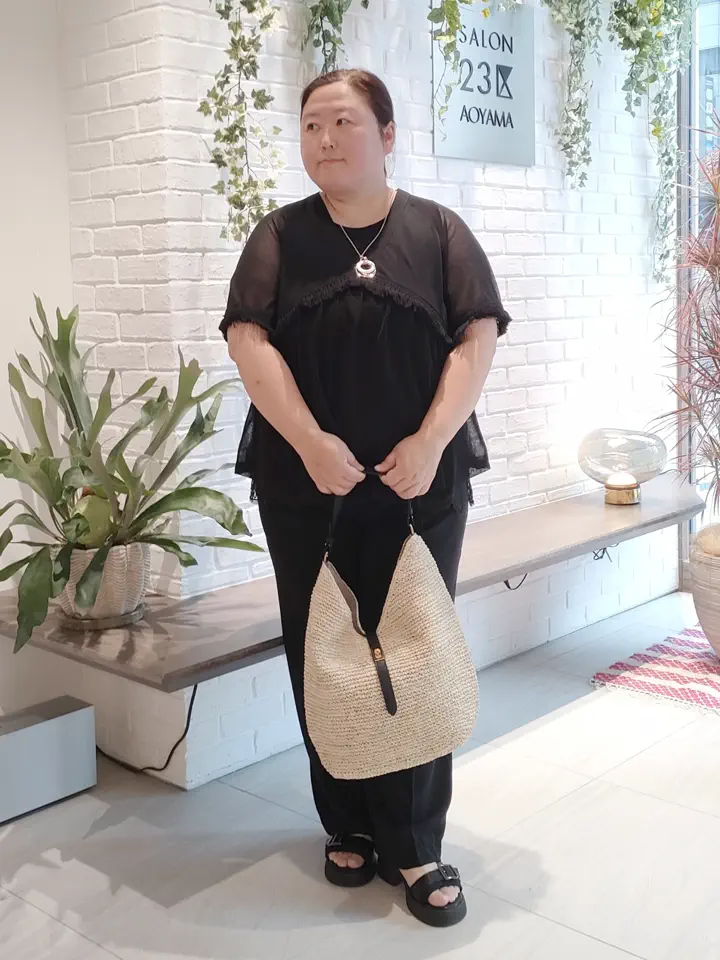 23区 L ミヤシタ コーディネート画像