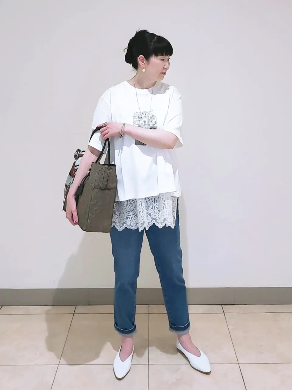 23区 L スタッフ コーディネート画像