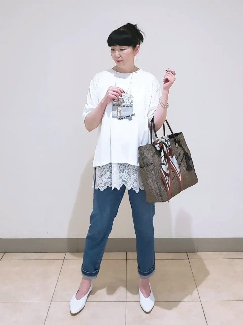 23区 L スタッフ コーディネート画像