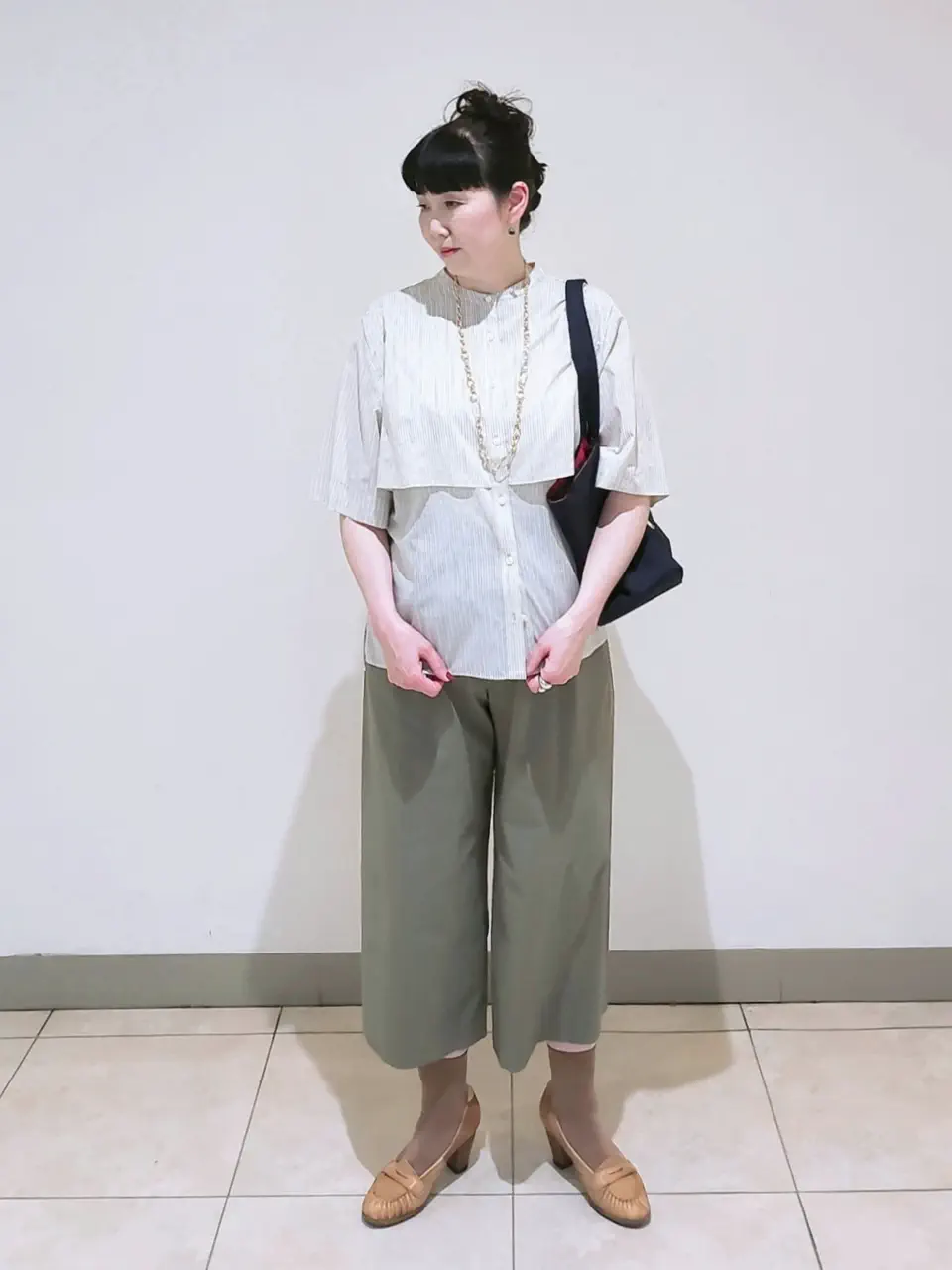 J.PRESS LADIES L スタッフ コーディネート画像