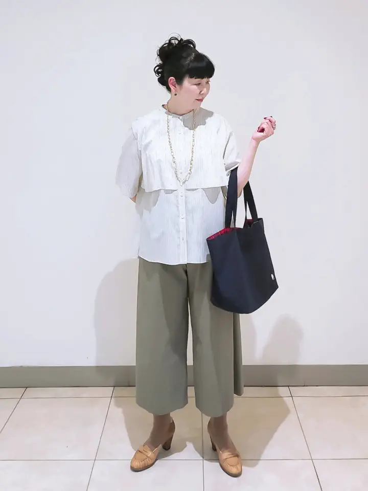 J.PRESS LADIES L スタッフ コーディネート画像