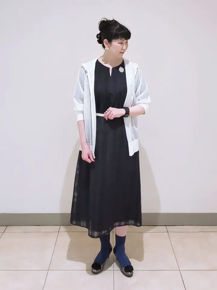 J.PRESS LADIES L スタッフ コーディネート画像