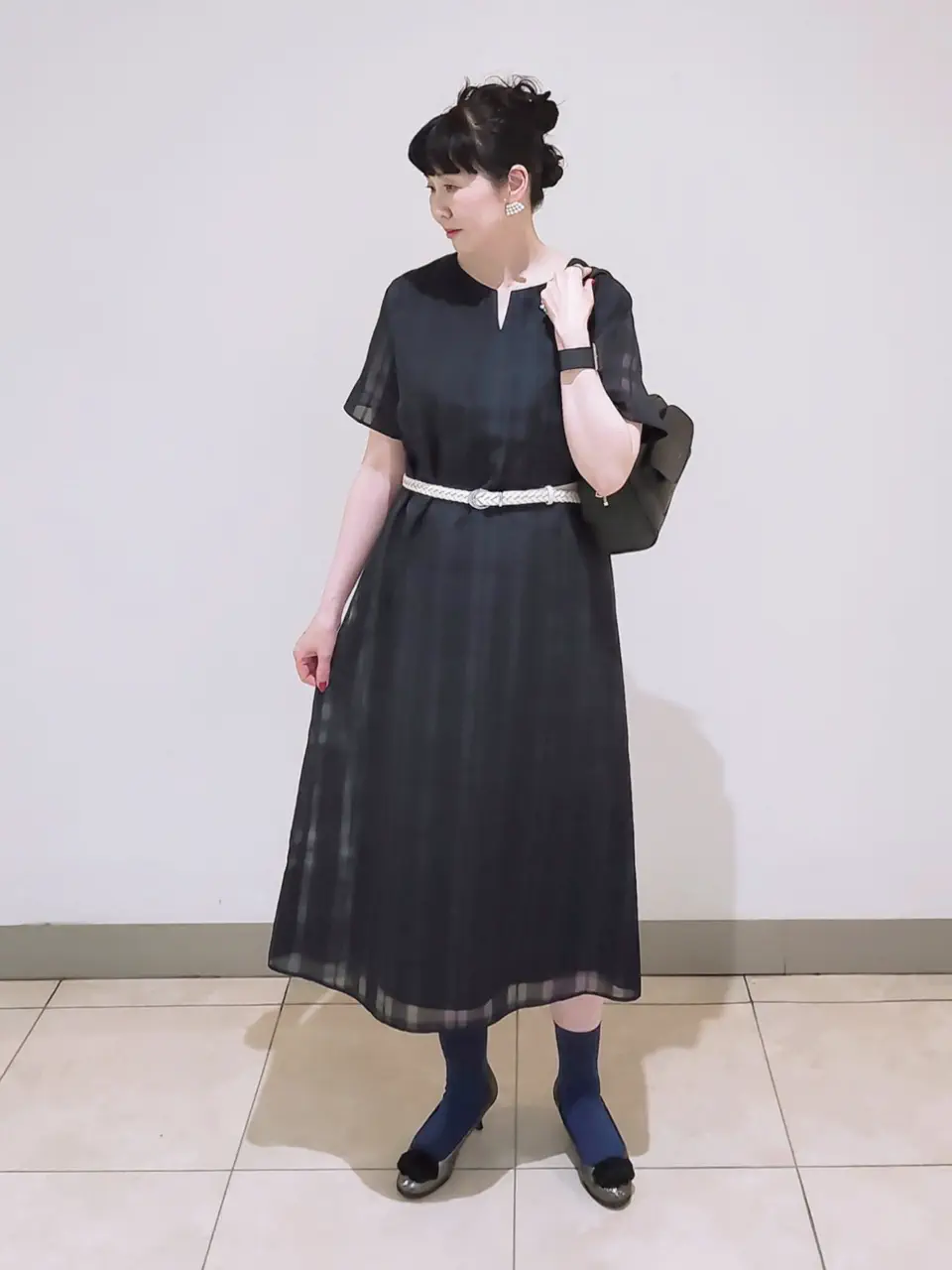 J.PRESS LADIES L スタッフ コーディネート画像