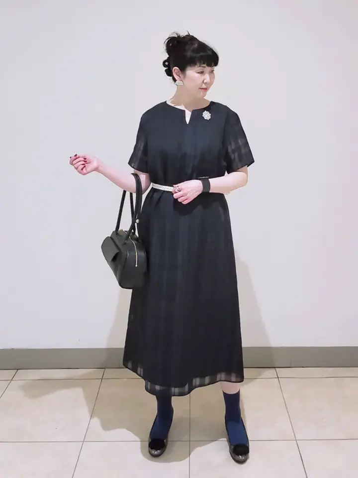 J.PRESS LADIES L スタッフ コーディネート画像
