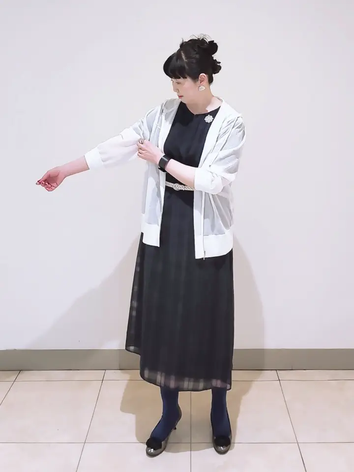 J.PRESS LADIES L スタッフ コーディネート画像