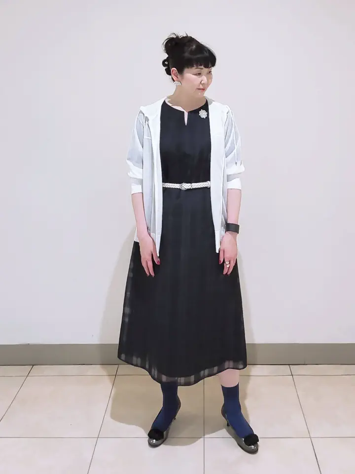 J.PRESS LADIES L スタッフ コーディネート画像