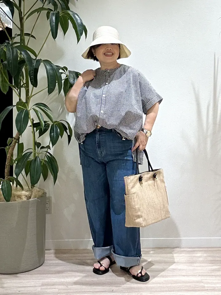 23区 L うめ子 コーディネート画像