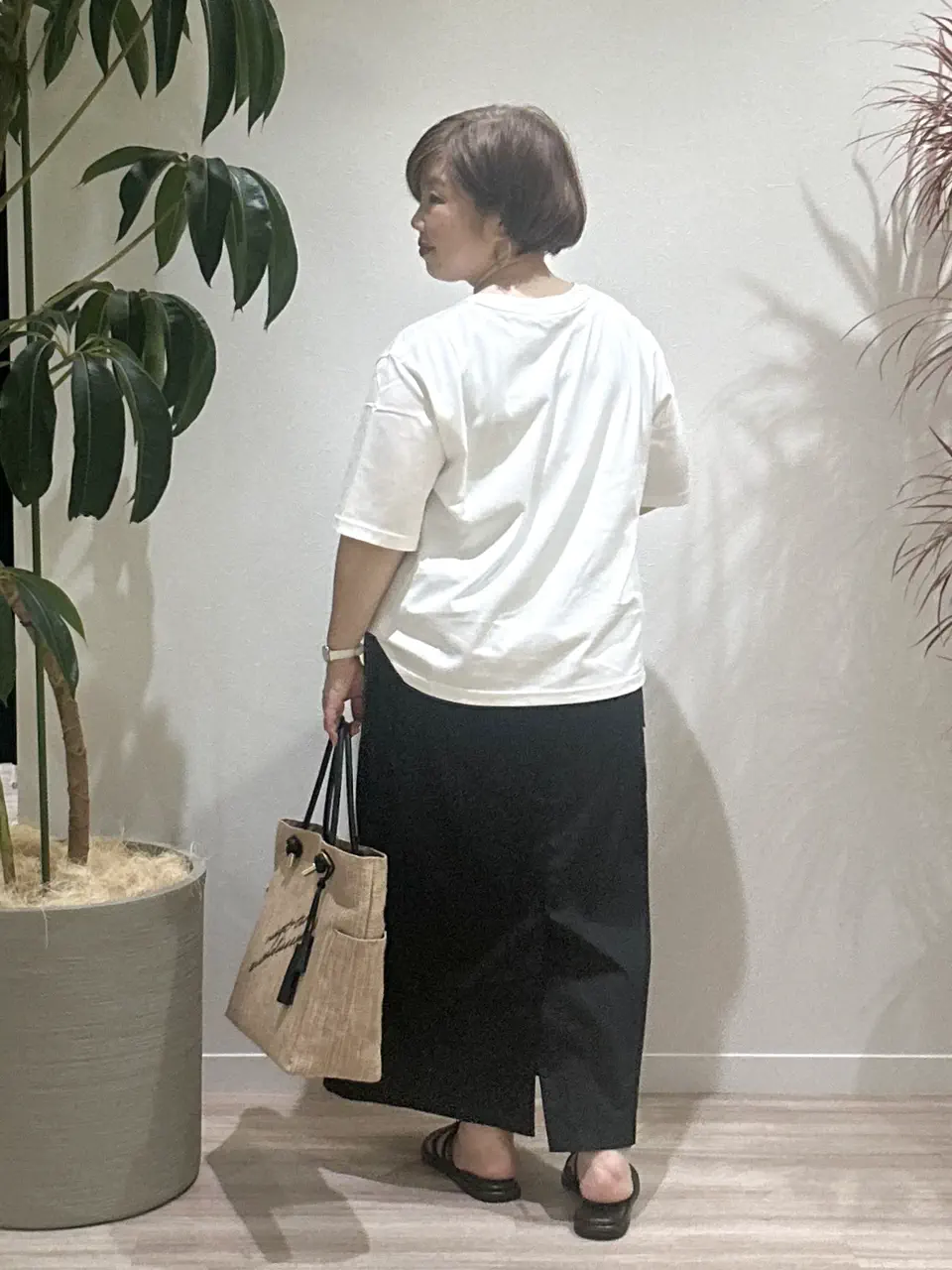 23区 L うめ子 コーディネート画像