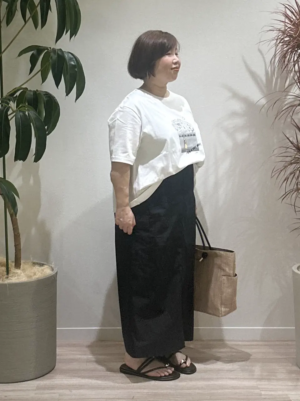 23区 L うめ子 コーディネート画像