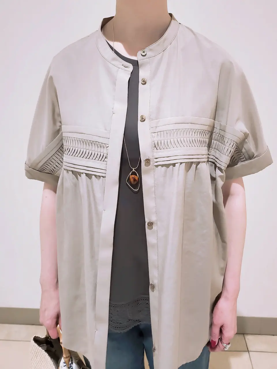 J.PRESS LADIES L スタッフ コーディネート画像