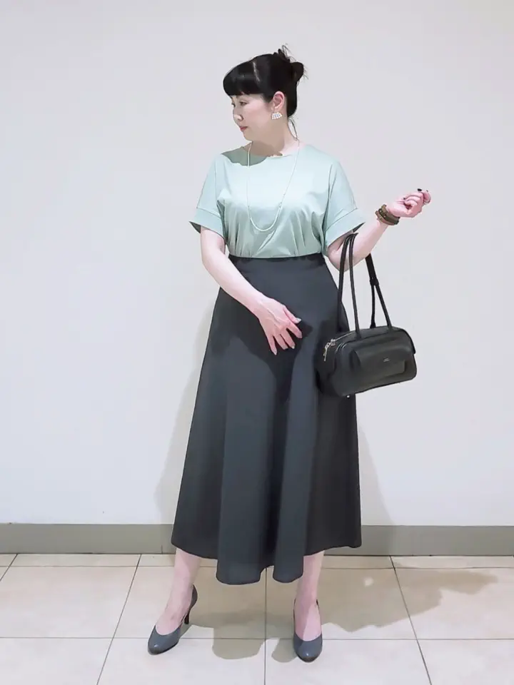J.PRESS LADIES L スタッフ コーディネート画像