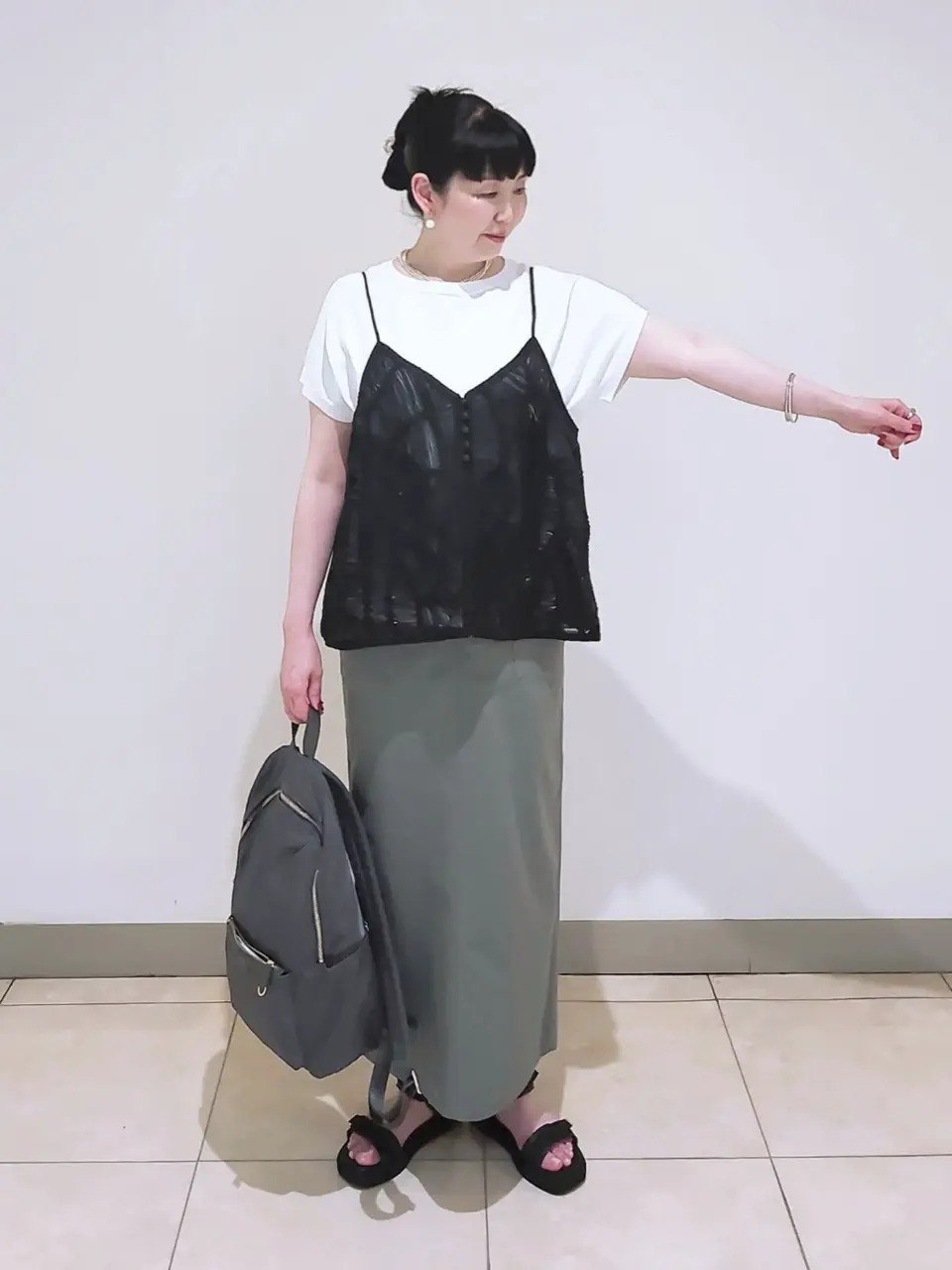 23区 L スタッフ コーディネート画像