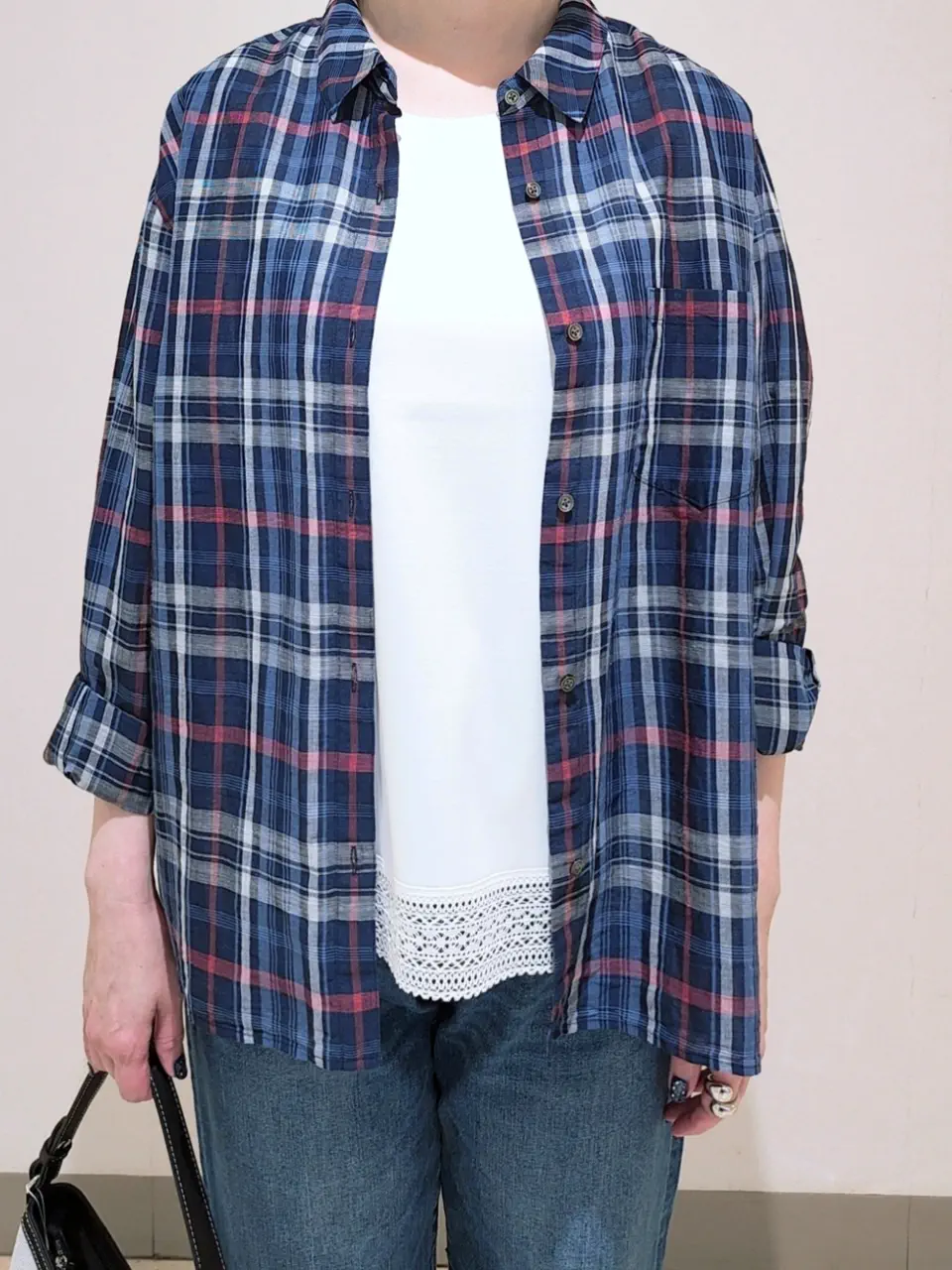 J.PRESS LADIES L スタッフ コーディネート画像