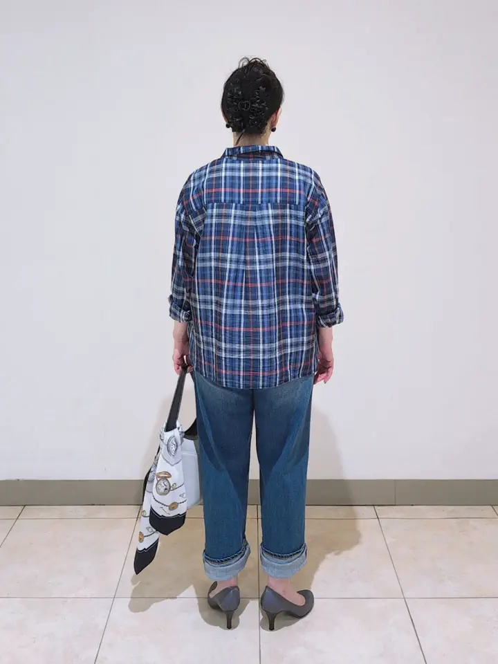 J.PRESS LADIES L スタッフ コーディネート画像