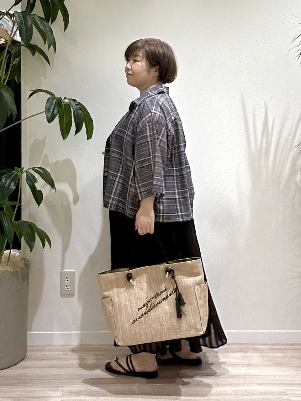 23区 L うめ子 コーディネート画像