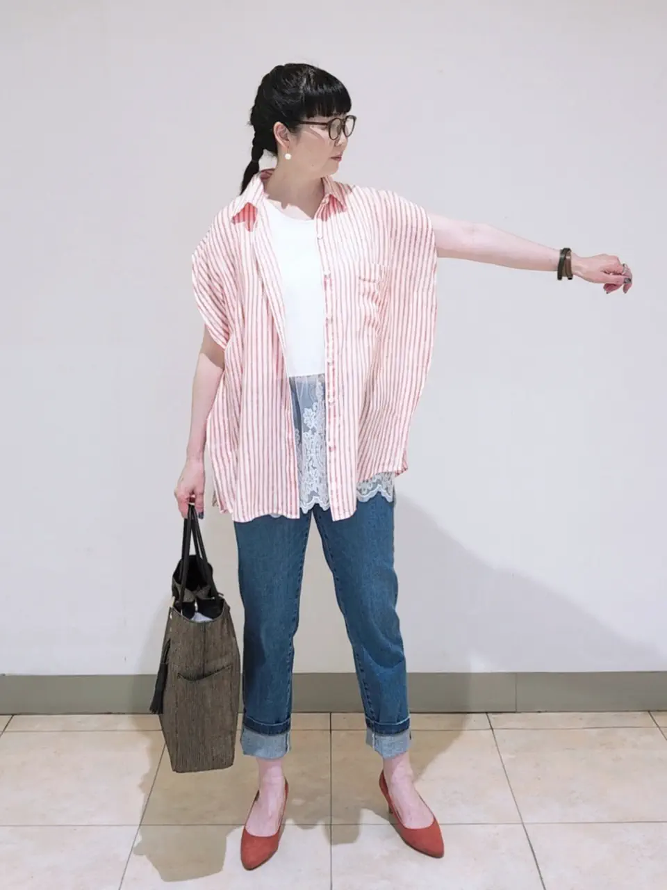 23区 L スタッフ コーディネート画像