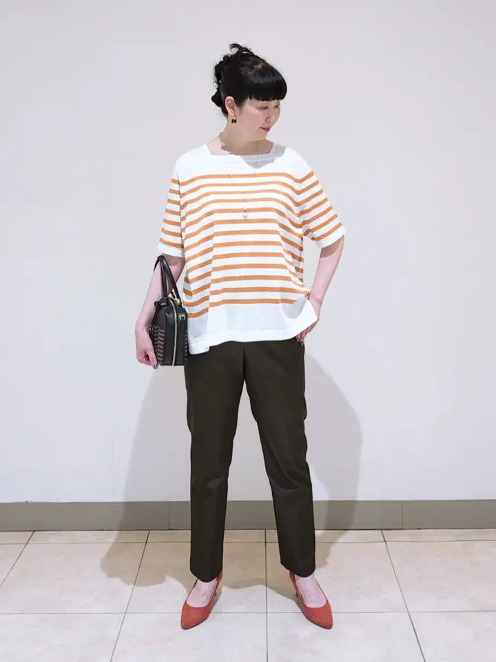 J.PRESS LADIES L スタッフ コーディネート画像