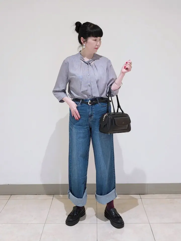 J.PRESS LADIES L スタッフ コーディネート画像