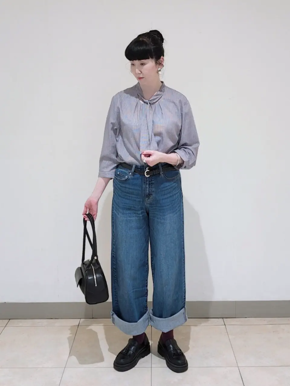 J.PRESS LADIES L スタッフ コーディネート画像