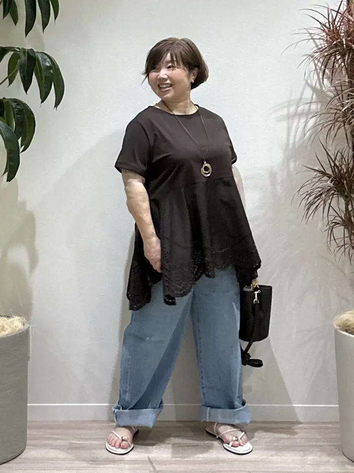 23区 L うめ子 コーディネート画像