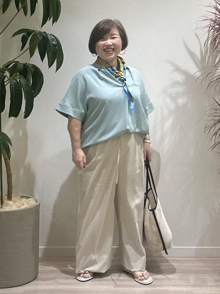 23区 L うめ子 コーディネート画像
