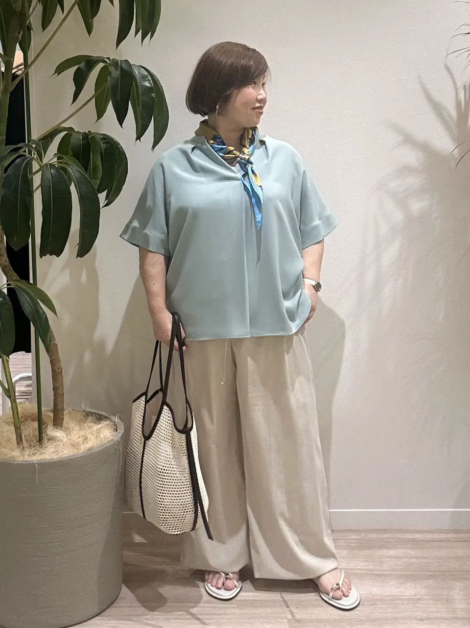 23区 L うめ子 コーディネート画像