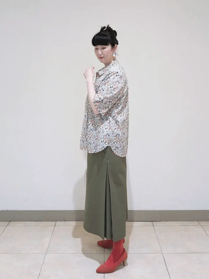 J.PRESS LADIES L スタッフ コーディネート画像