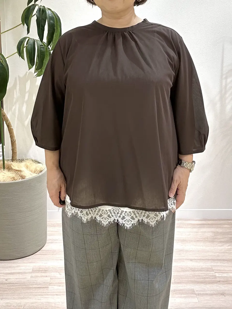 23区 L うめ子 コーディネート画像