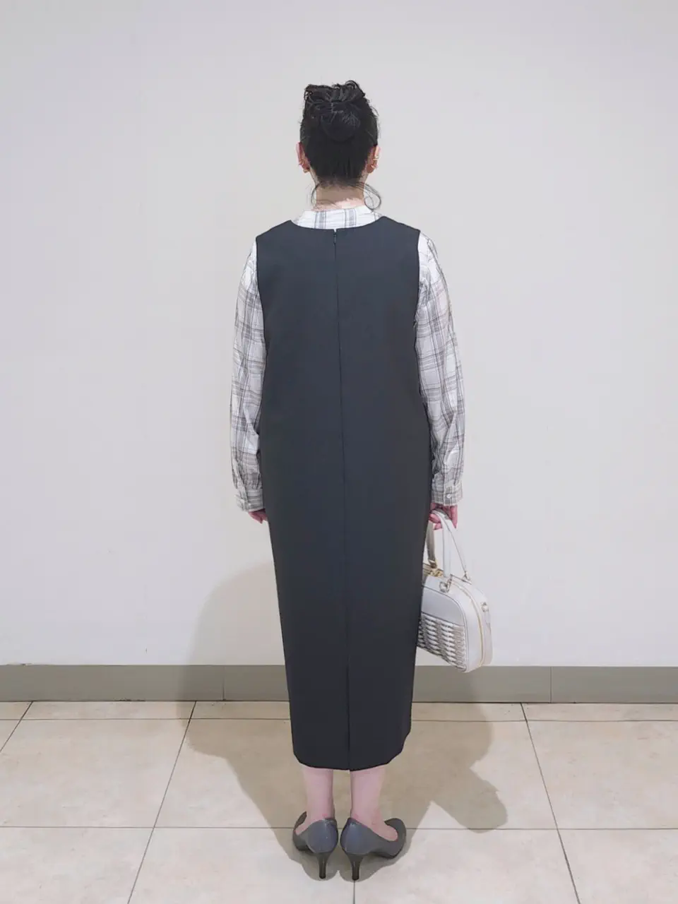 J.PRESS LADIES L スタッフ コーディネート画像