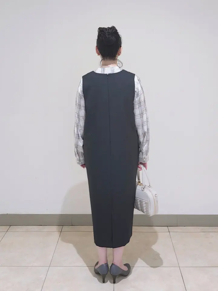 J.PRESS LADIES L スタッフ コーディネート画像