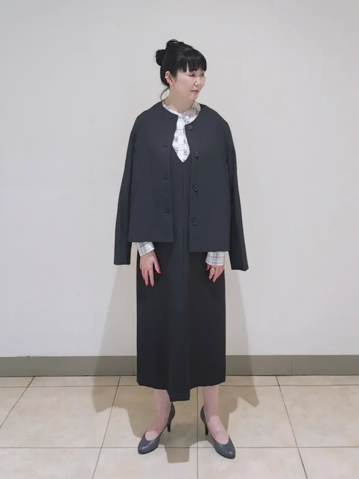 J.PRESS LADIES L スタッフ コーディネート画像
