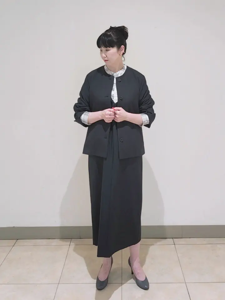 J.PRESS LADIES L スタッフ コーディネート画像