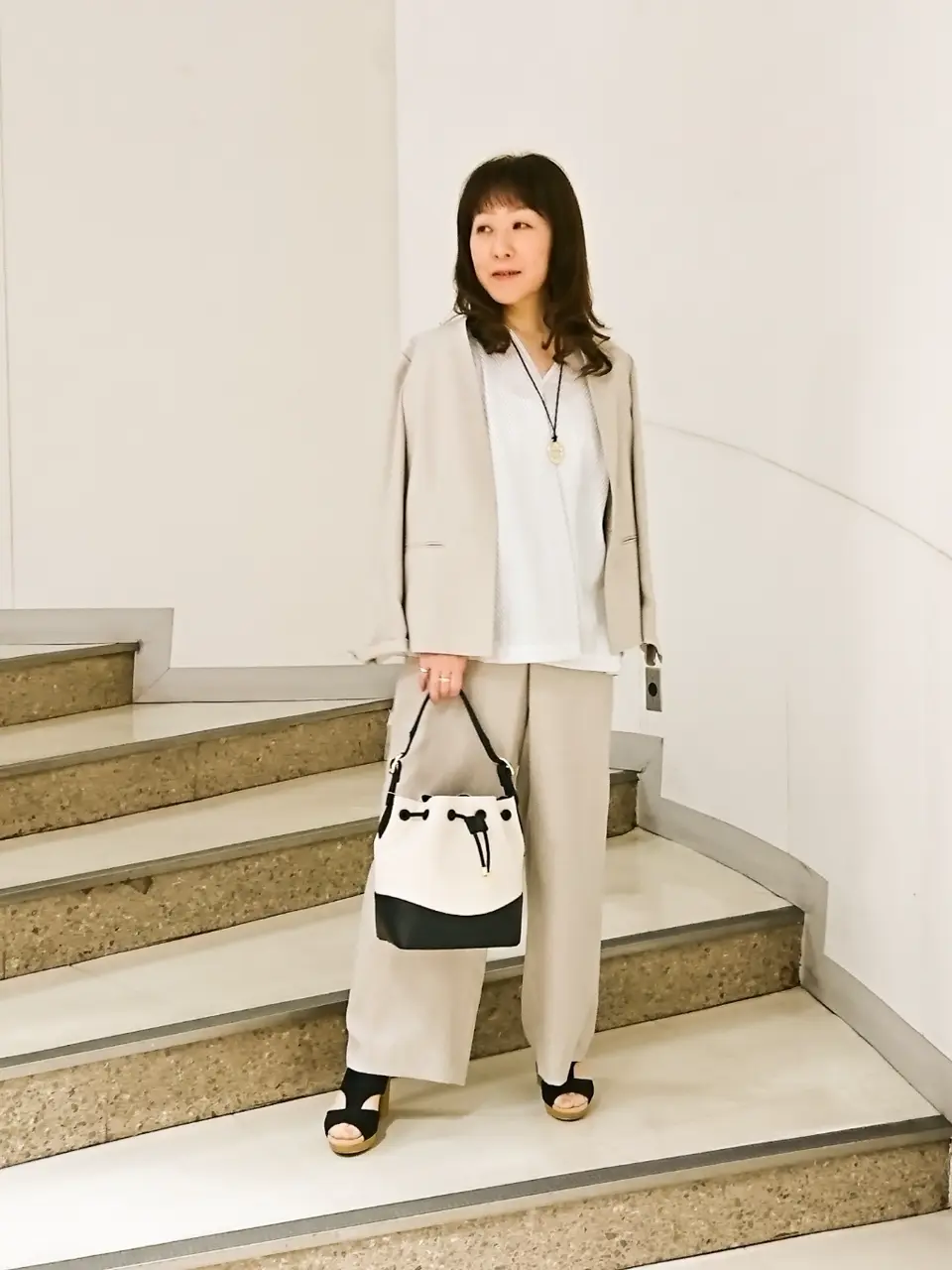 23区 L 服部 コーディネート画像