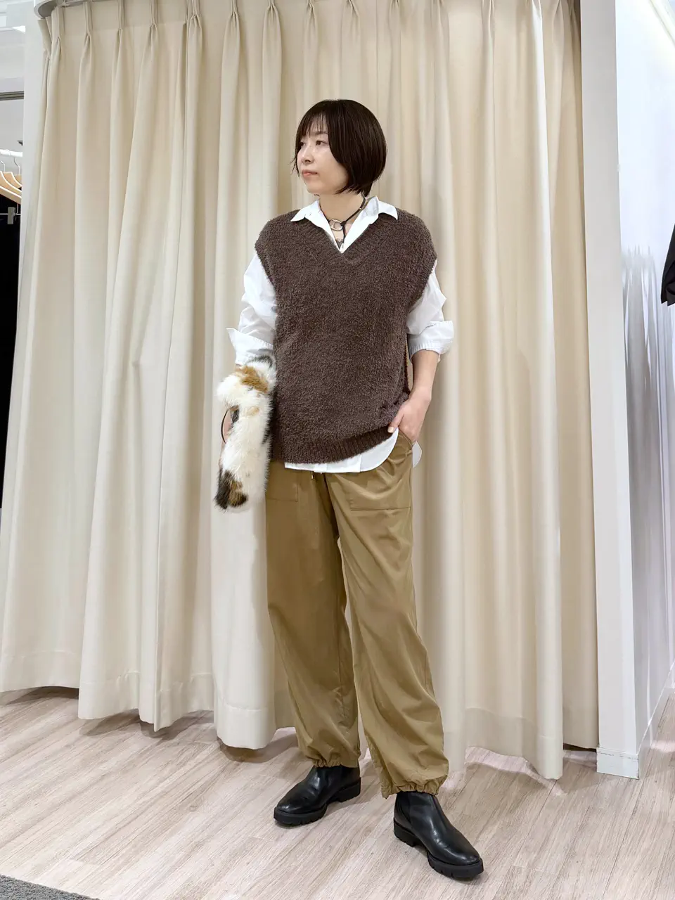  緒續 コーディネート画像