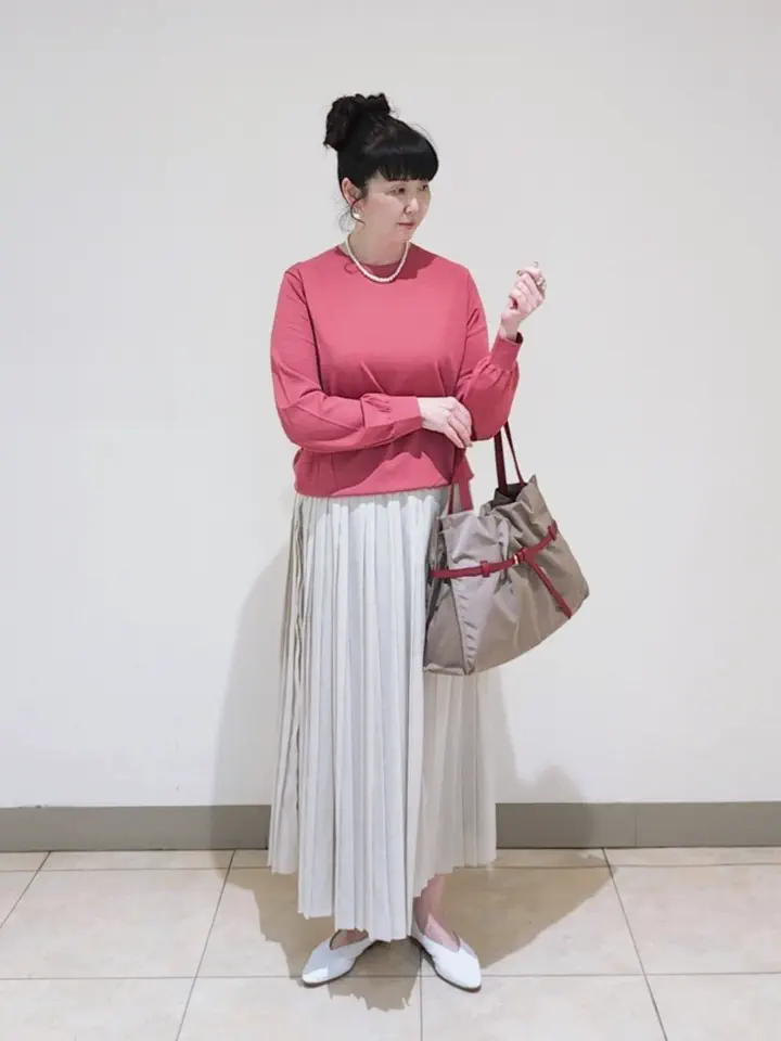 J.PRESS LADIES L スタッフ コーディネート画像