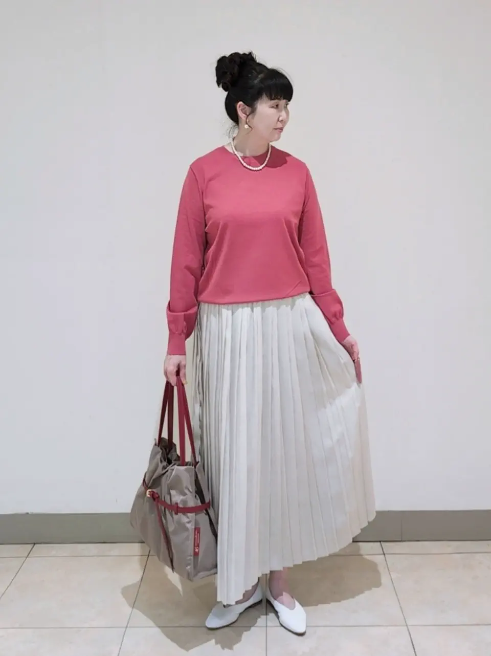 J.PRESS LADIES L スタッフ コーディネート画像